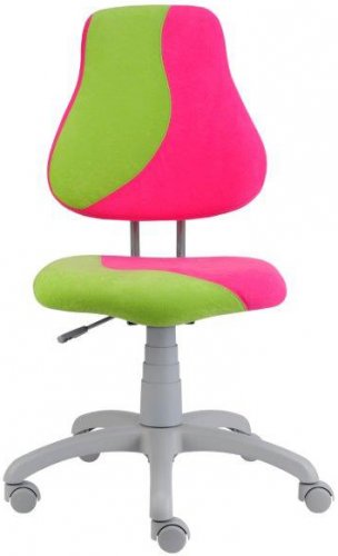 Rostoucí židle FUXO S-LINE SU41/SU34 (růžová/zelená)