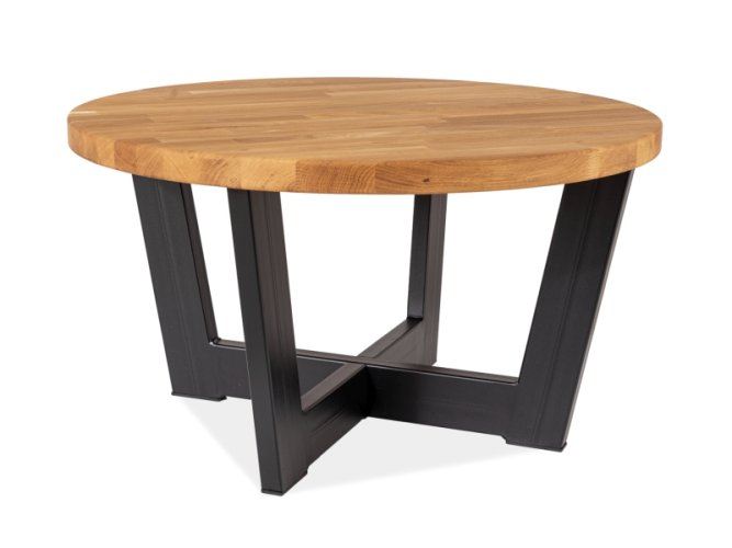 Konferenční stolek CONO B (lamino, dub/černá)