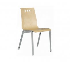 Konferenční židle BERNI, dřevěná (bez područek)