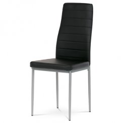 Jídelní židle DCL-377 BK (šedá/černá)