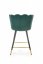 Barová židle H-106 (tmavě zelená)