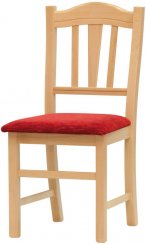 Židle Silvana (čalouněný sedák)