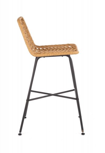 Barová ratanová židle H-97 (přírodní)
