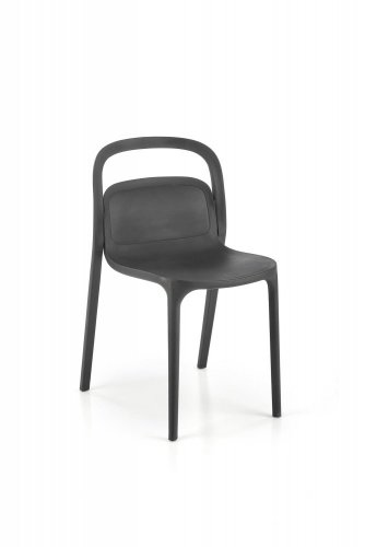 Zahradní židle K490, stohovatelná (černá)