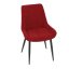 Jídelní židle DCL-218 RED2 (černá/červená)
