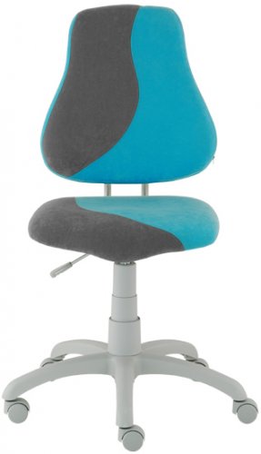Rostoucí židle FUXO S-LINE SU65/SU24 (sv. modrá/šedá)