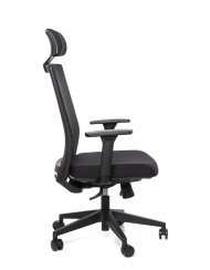 AKCE: Kancelářská židle LINK (černá)