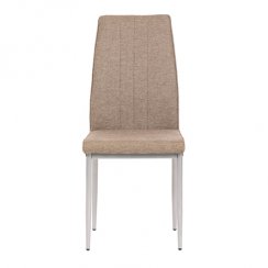 Jídelní židle DCL-379 BR2 (šedá/béžová)