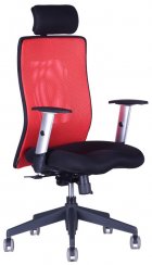 Kancelářská židle Calypso XL SP1 13A11 (červená/černá) - nast. OH