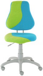Rostoucí židle FUXO S-LINE SU65/SU34 (modrá/zelená)