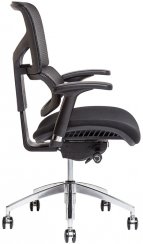 Kancelářská židle Merope BP IW 01 (černá síťovina)