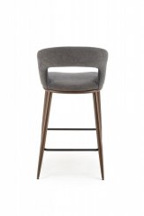 Barová židle H-114 (šedá/ořech)