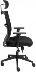 Kancelářská židle HEDEA (černá)