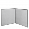 Čalouněný paraván Slim Walls SL-WALL,LX (150x140 cm) - dvoudílný