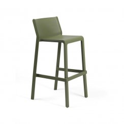 Barová židle Trill, polypropylen (zelená)
