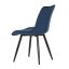 Jídelní židle CT-384 BLUE2 (černá/modrá)