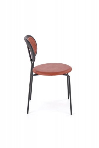 Ratanová židle K524 (vínová)