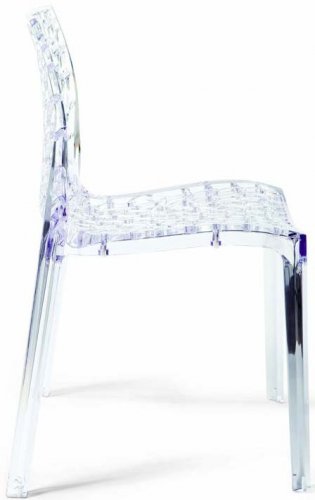 Židle Gruvyer (transparentní, polykarbonát)