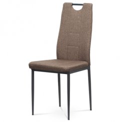 Jídelní židle DCL-391 BR2 (antracitová/hnědá)