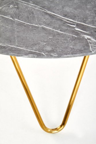 Jídelní stůl BONELLO (barva šedý mramor)