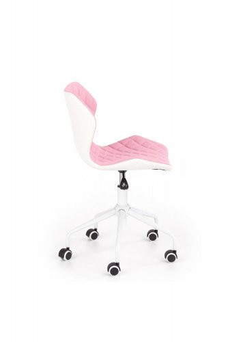 Dětská židle MATRIX 3 (bílo-světle růžová)