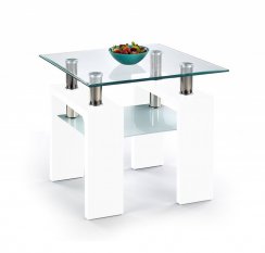 Konferenční stolek DIANA H KWADRAT (bílý)