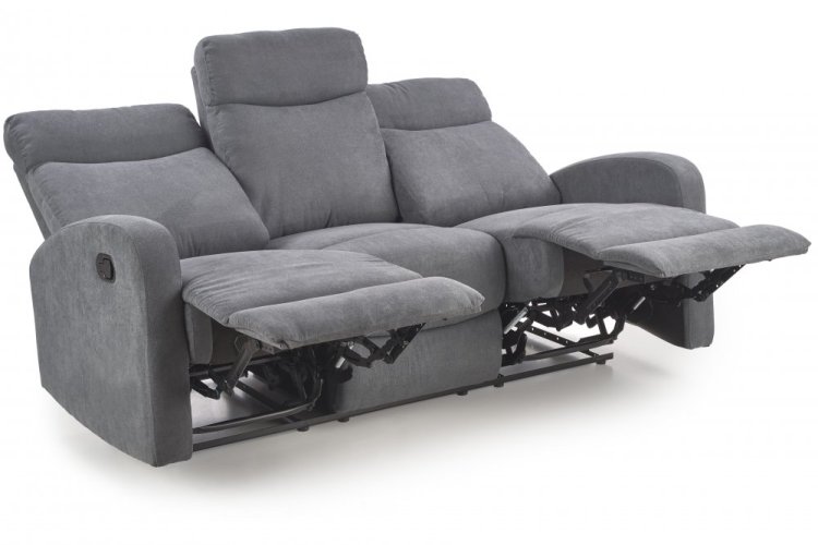 Relaxační pohovka OSLO 3S (tmavě šedá)