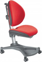 Dětská rostoucí židle myPony 2435 (červená/šedá síť)