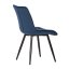 Jídelní židle CT-384 BLUE2 (černá/modrá)