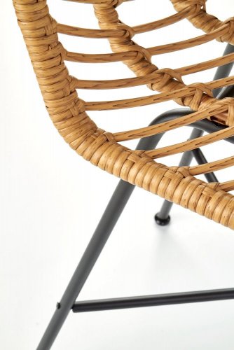 Barová ratanová židle H-97 (přírodní)