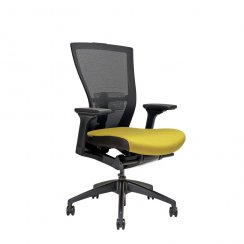 Kancelářská židle Merens BP (žlutá)