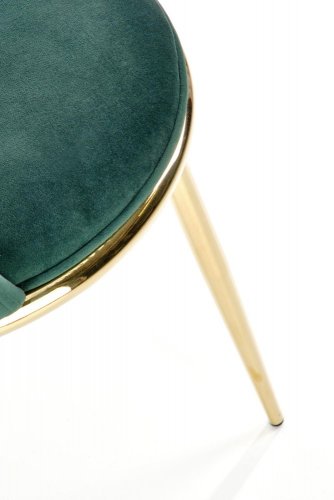 Jídelní židle K460 (tmavě zelená)