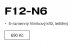 01212-F12-N6: F12-N6 5-ramenný hliníkový kříž, leštěný