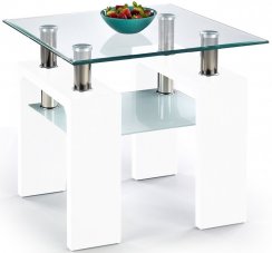 Konferenční stolek DIANA H KWADRAT (bílý)