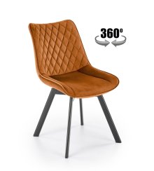Jídelní židle K520 (skořicová)