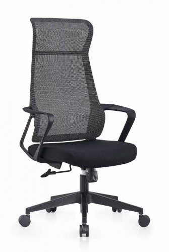 Kancelářská židle OTIS s podhlavníkem (černá) - DO VYPRODÁNÍ ZÁSOB