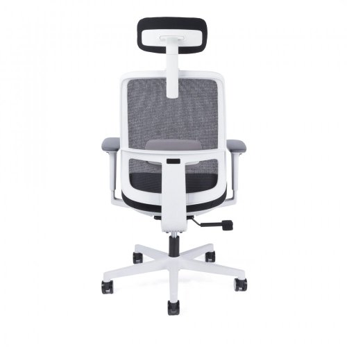 Kancelářská židle CANTO WHITE SP (s podhlavníkem)