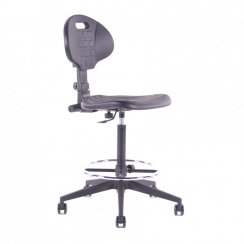 Laboratorní židle TULIP (nylonový kříž)