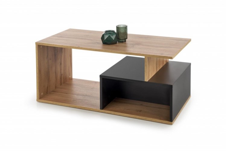 Konferenční stolek COMBO (dub wotan/černý)