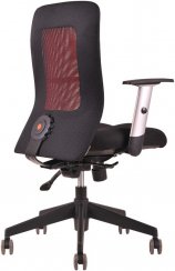 Kancelářská židle Calypso 13A11 /1111 (červená/černá)