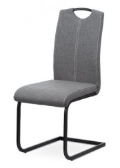 Jídelní židle DCL-612 GREY2 (černá/šedá)