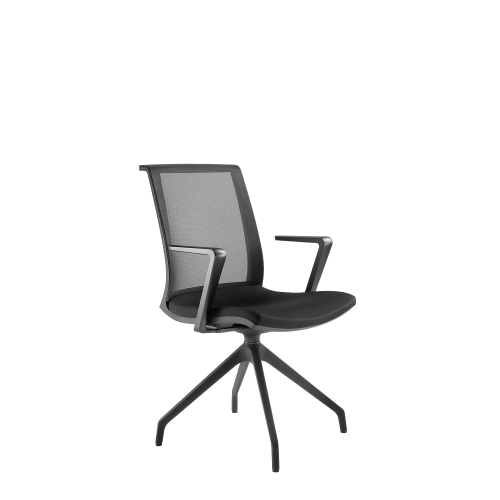 Konferenční židle LYRA NET 203-F90 BL