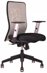 Kancelářská židle Calypso 12A11/1111 (šedá/černá)