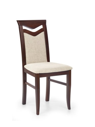 Jídelní židle CITRONE (tmavý ořech)