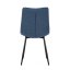 Jídelní židle DCL-193 BLUE2 (černá/modrá)