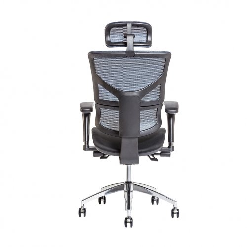 Kancelářská židle Merope SP IW 04 (modrá síťovina)