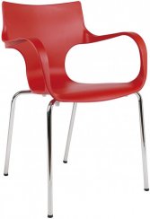 Židle Maria (červené provedení) - DO VYPRODÁNÍ ZÁSOB