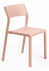 Židle Trill, polypropylen (růžová)