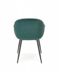 Jídelní židle K480 (tmavě zelená)
