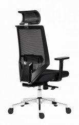 Kancelářská židle EDGE BLACK (černý sedák)